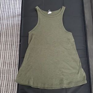 Olive tank top
